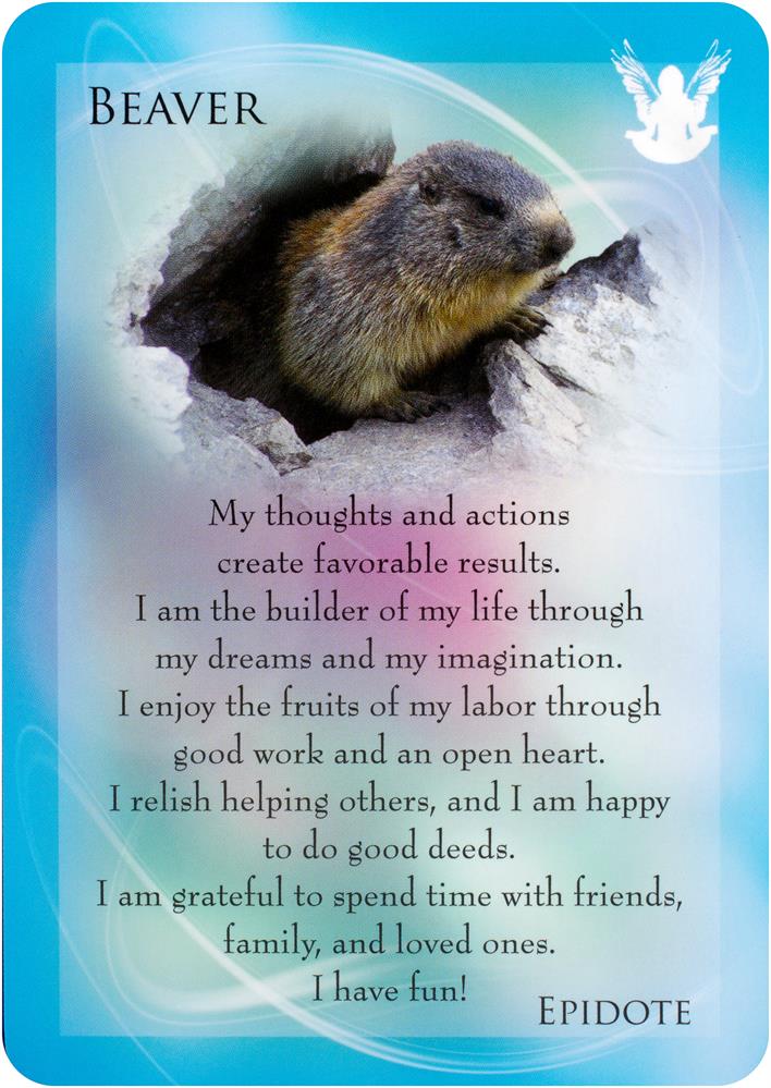 Animal allies & gemstone guardian cards
