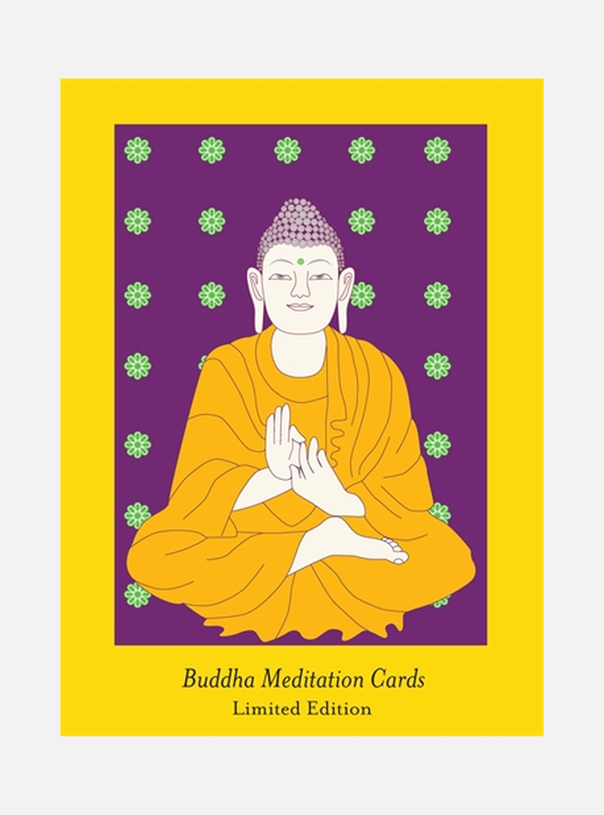 Buddha flowers cards