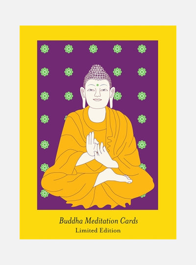 Buddha flowers cards