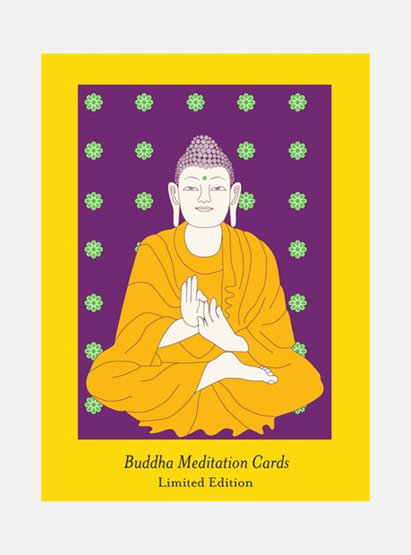 Buddha flowers cards