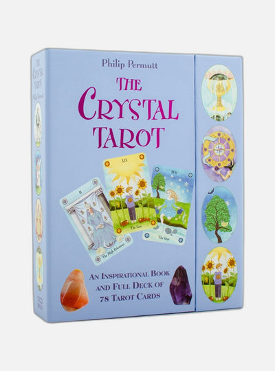 Crystal Tarot: An Inspirational Book & Full Deck Of 78 Tarot Cards