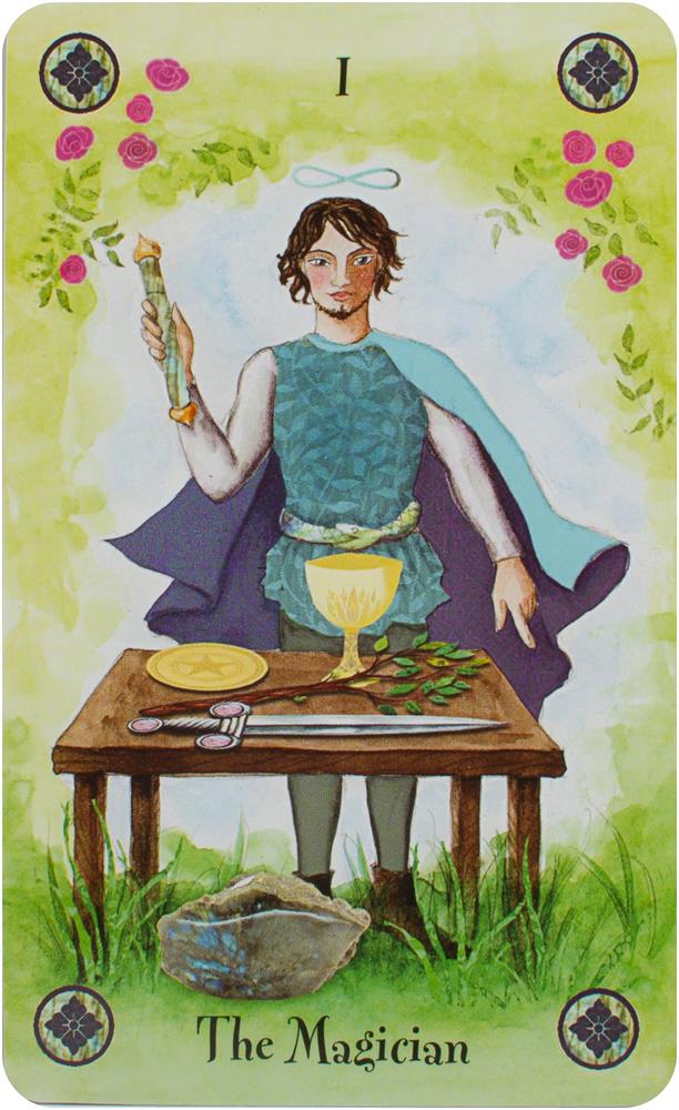 Crystal Tarot: An Inspirational Book & Full Deck Of 78 Tarot Cards