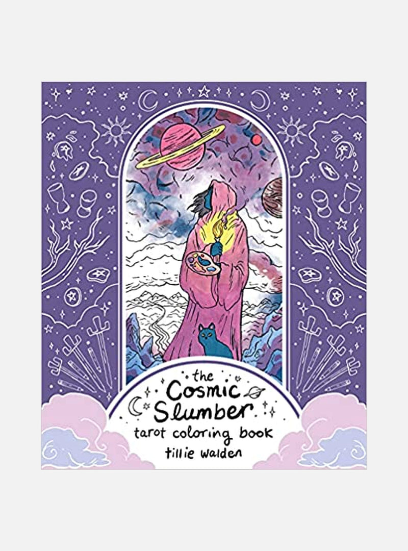 The Cosmic Slumber Tarot Coloring Book
