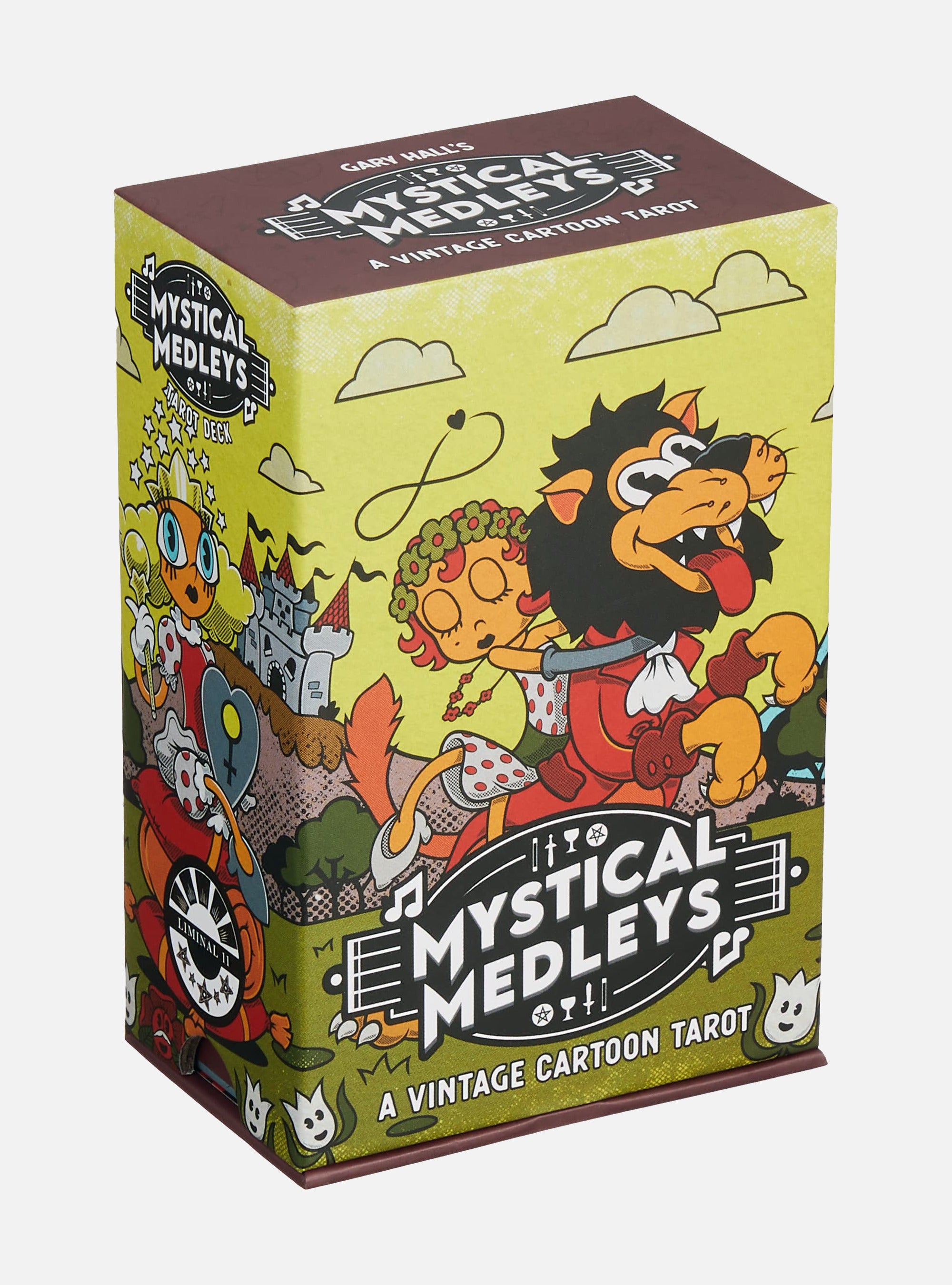 Mystical Medleys: A Vintage Cartoon Tarot