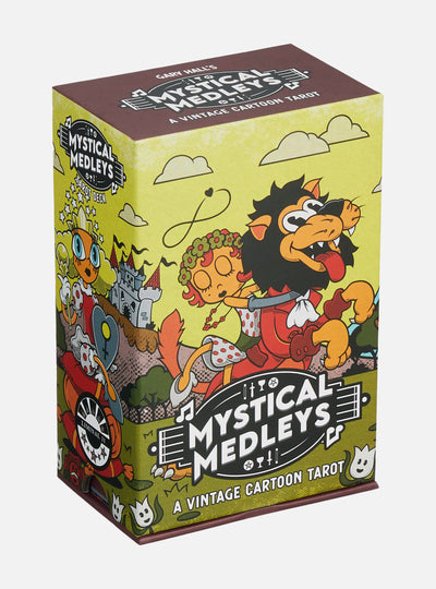 Mystical Medleys: A Vintage Cartoon Tarot