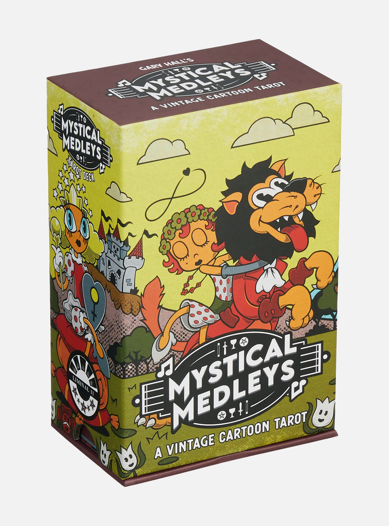Mystical Medleys: A Vintage Cartoon Tarot