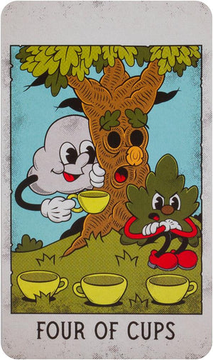 Mystical Medleys: A Vintage Cartoon Tarot