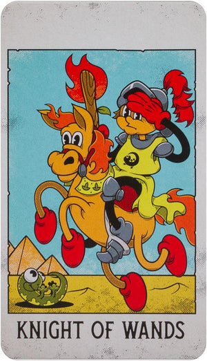 Mystical Medleys: A Vintage Cartoon Tarot