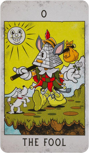 Mystical Medleys: A Vintage Cartoon Tarot