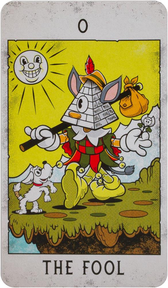 Mystical Medleys: A Vintage Cartoon Tarot