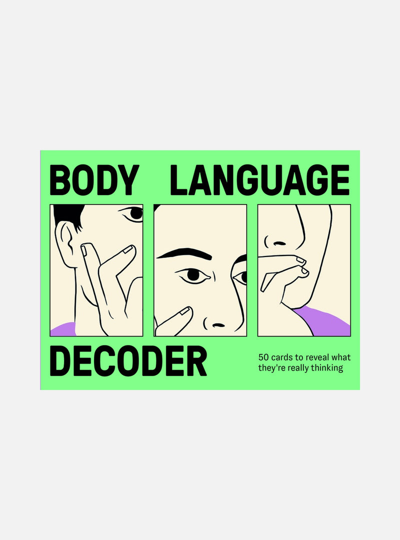 Body Language Decoder : 50 Cards To Reveal What They'Re Really Thinking