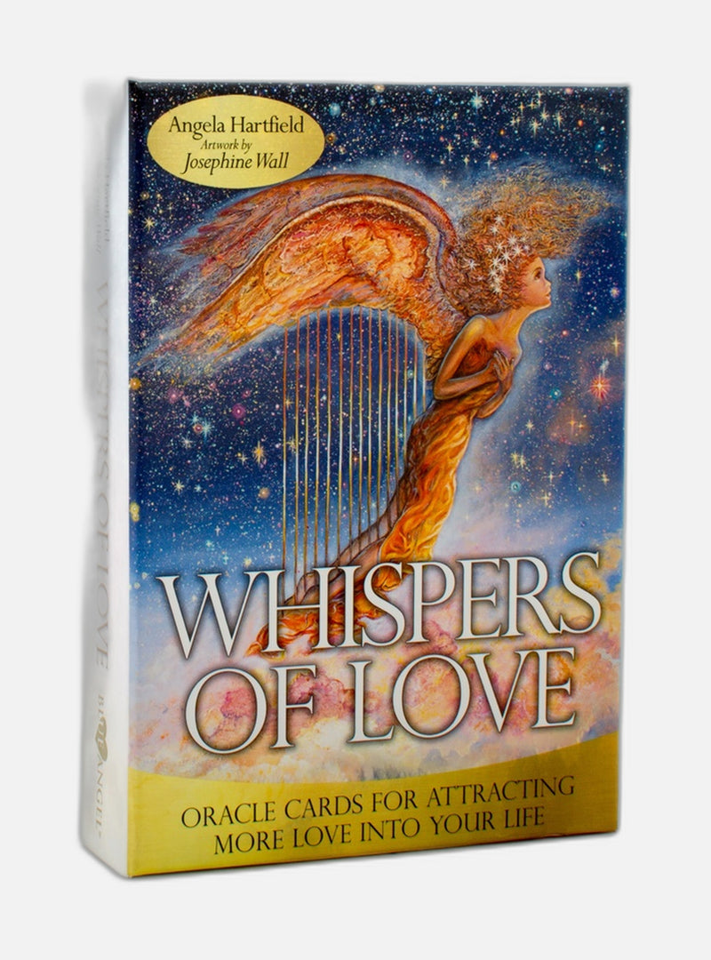 WHISPERS OF LOVE: Oracle Cards For Attracting More Love Into Your Life (deck & guidebook)