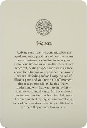 Flower Of Life Cards : Wisdom of Astar