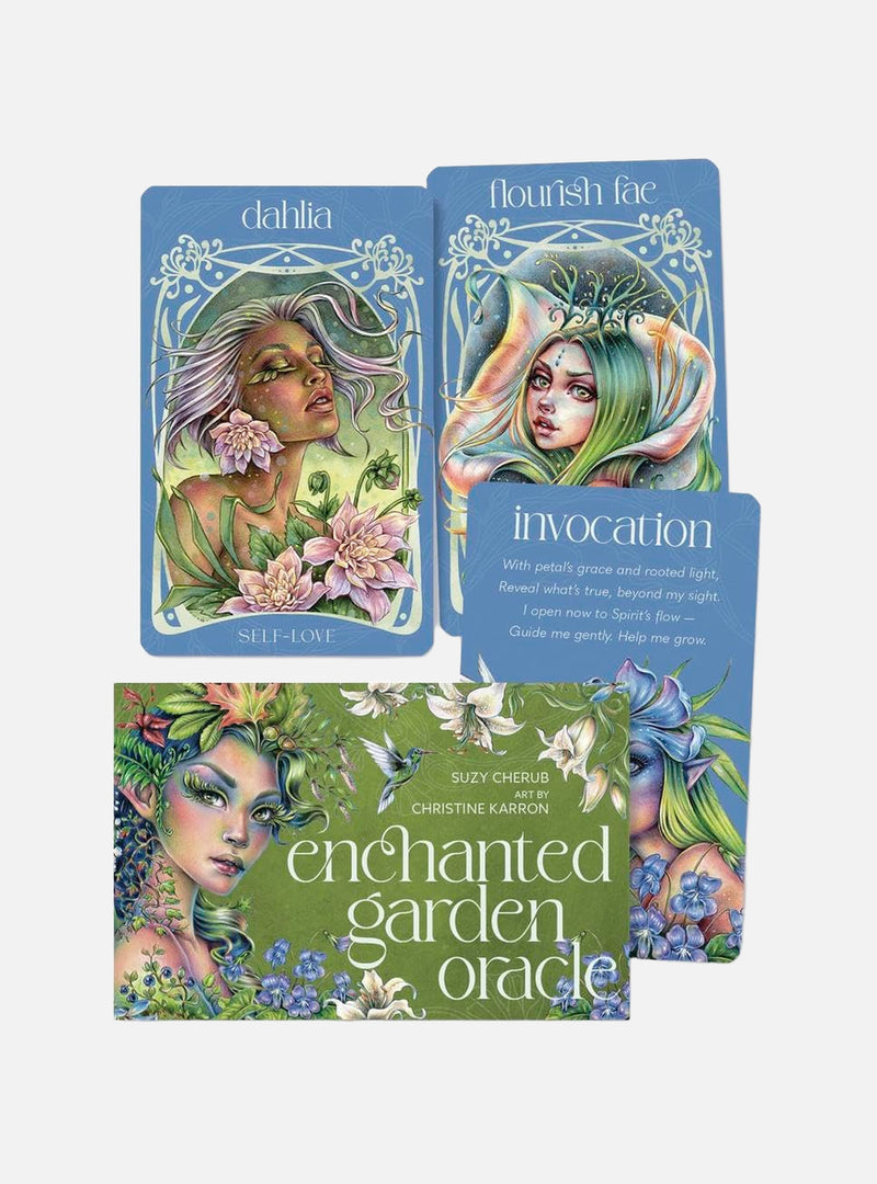 Enchanted Garden Oracle: Discover Earth's Secret and Pearls of Wisdom