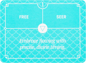 Water Blessings : Affirmation cards
