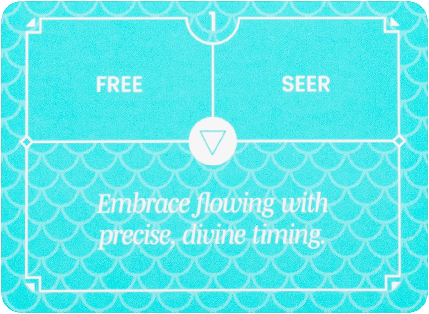 Water Blessings : Affirmation cards
