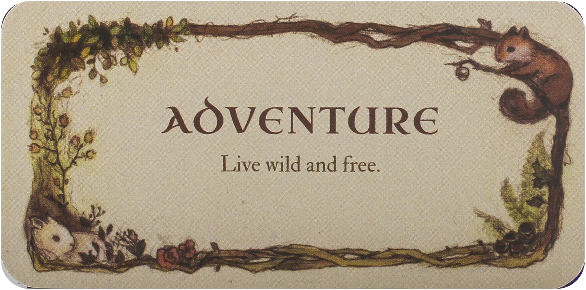 Whispering Woods Mini Inspiration Cards : Enchanting Secrets From the Forest
