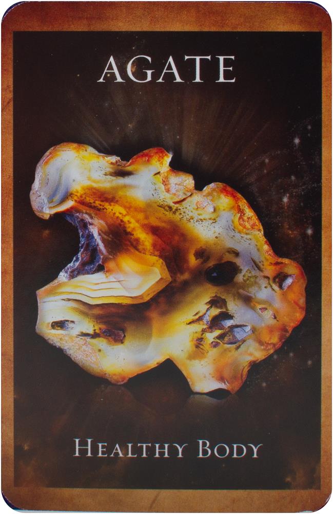 Crystal Reading Cards: The Healing Oracle