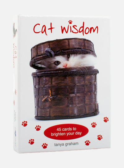 Cat Wisdom Cards New Edition : 45 Cards to Brighten Your Day