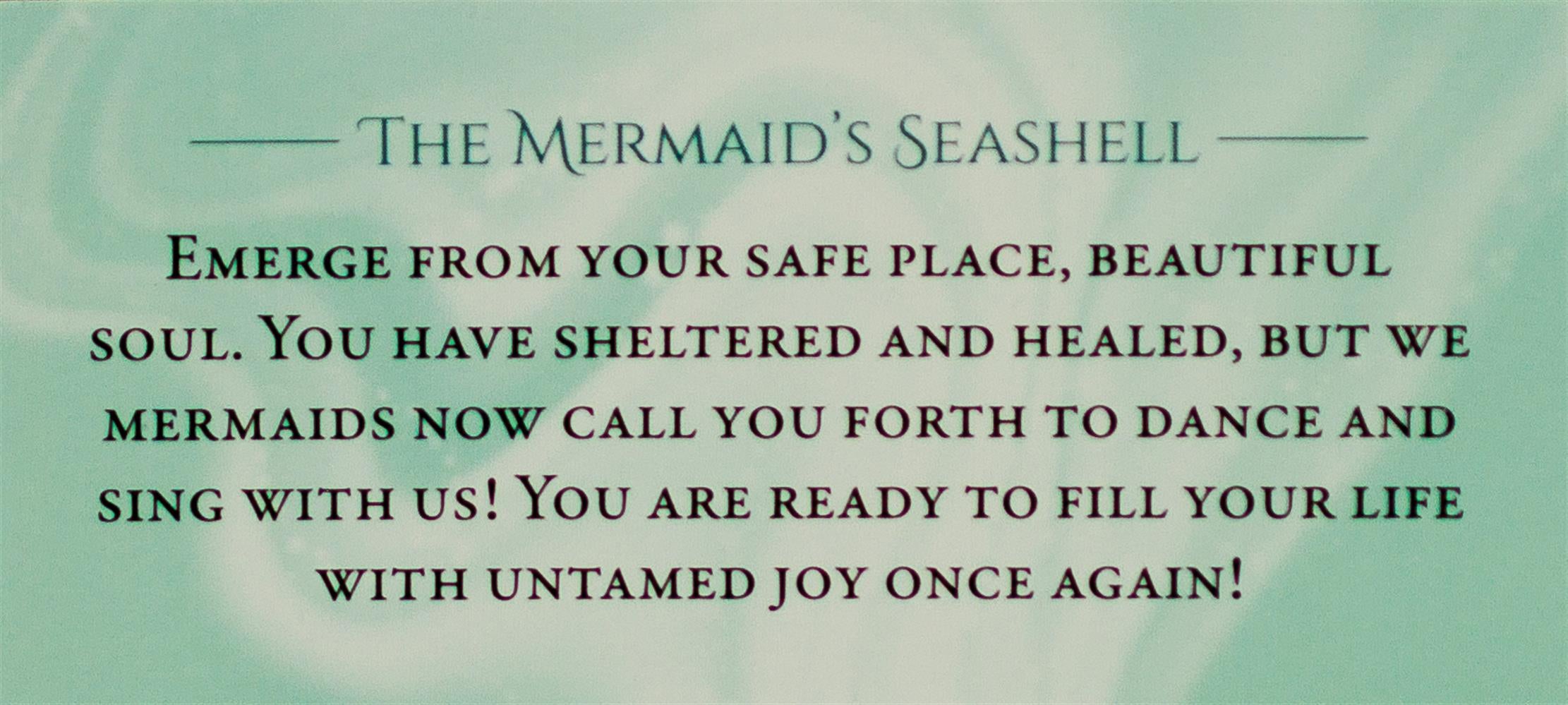 Magickal Messages From The Mermaids