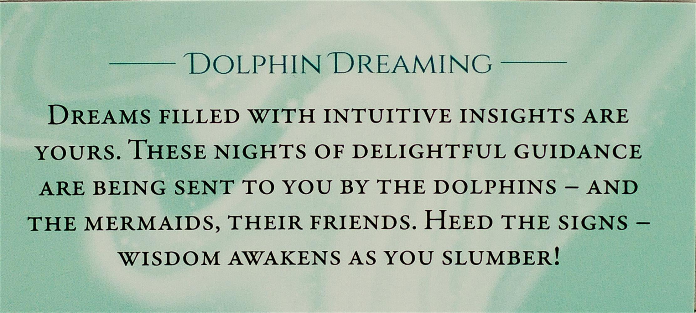 Magickal Messages From The Mermaids