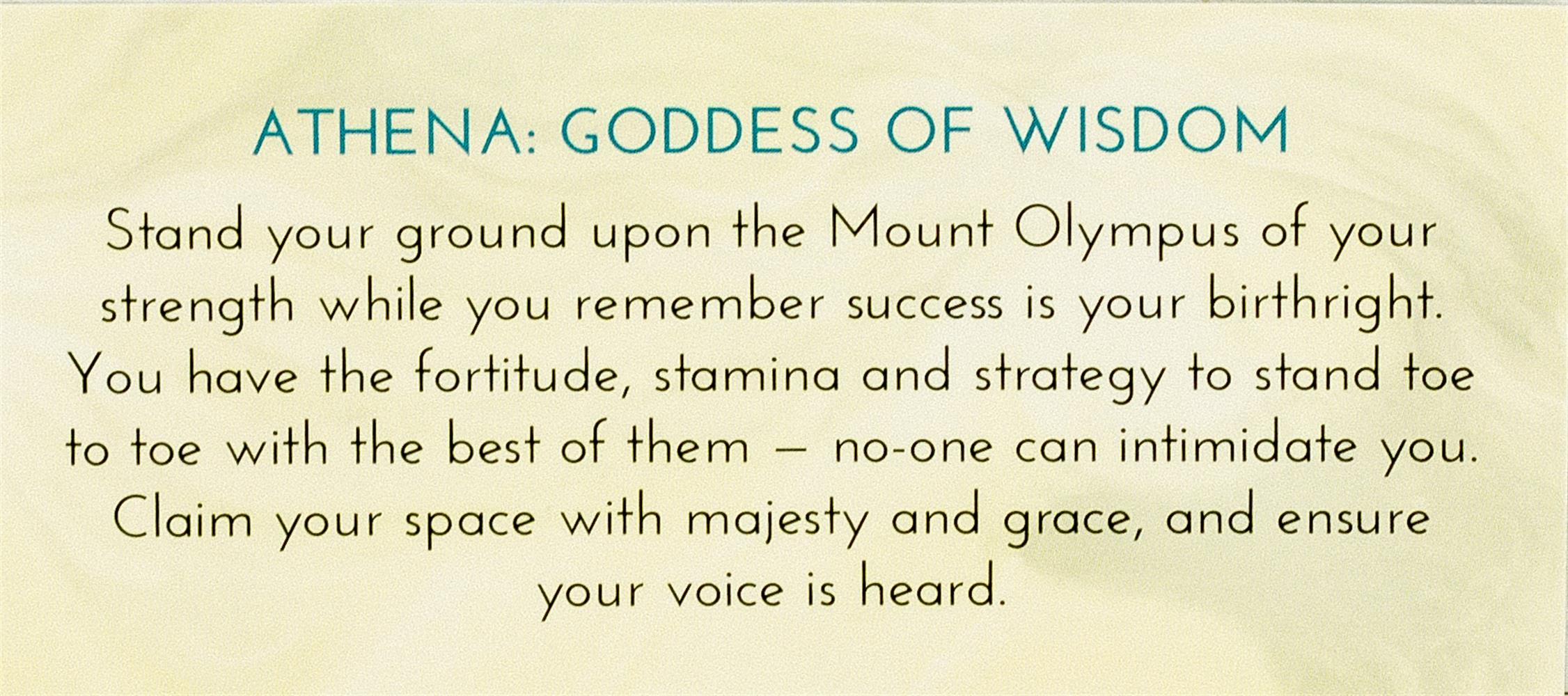 Dream Goddess Empowerment Deck :