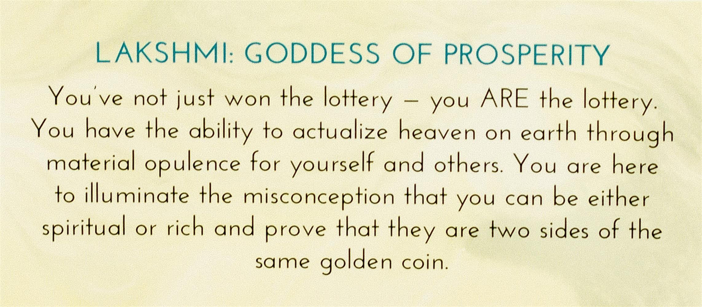 Dream Goddess Empowerment Deck :