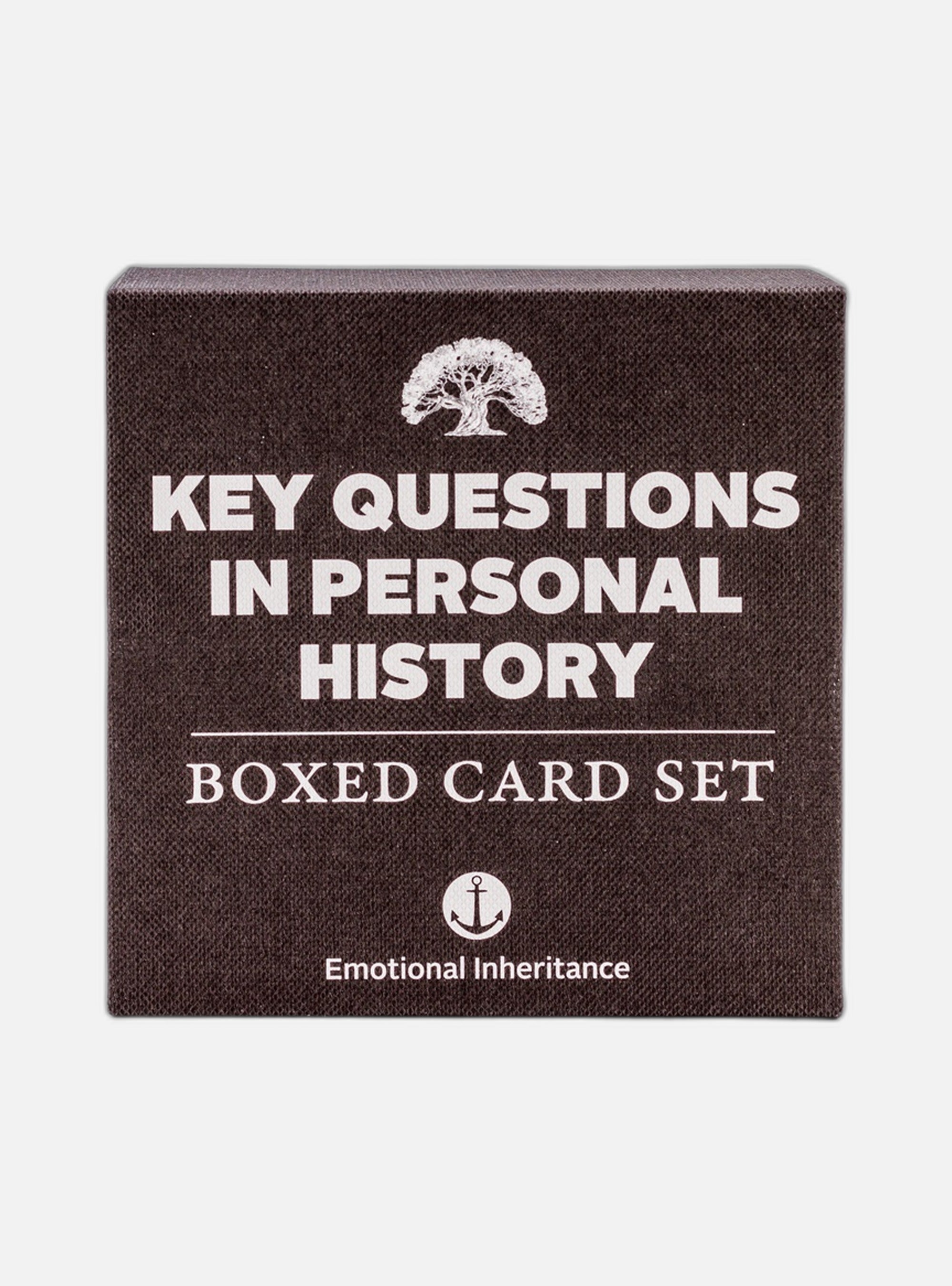Key Questions In Personal History - Boxed Card Set