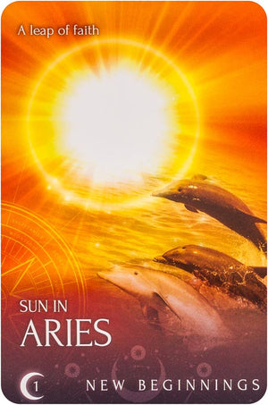 Zodiac Moon Reading Cards
