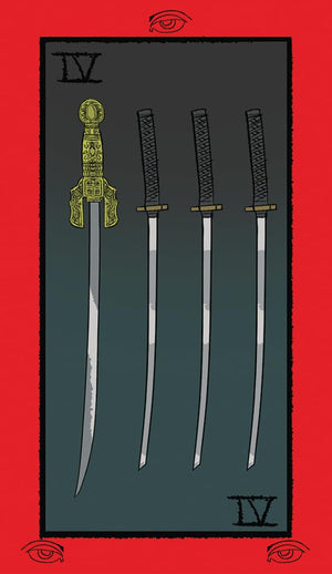 Dracula of Transylvania Tarot Card Set