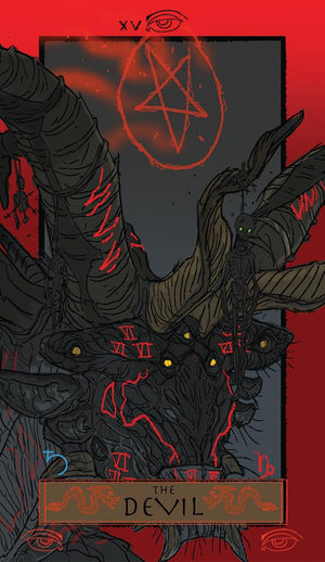 Dracula of Transylvania Tarot Card Set