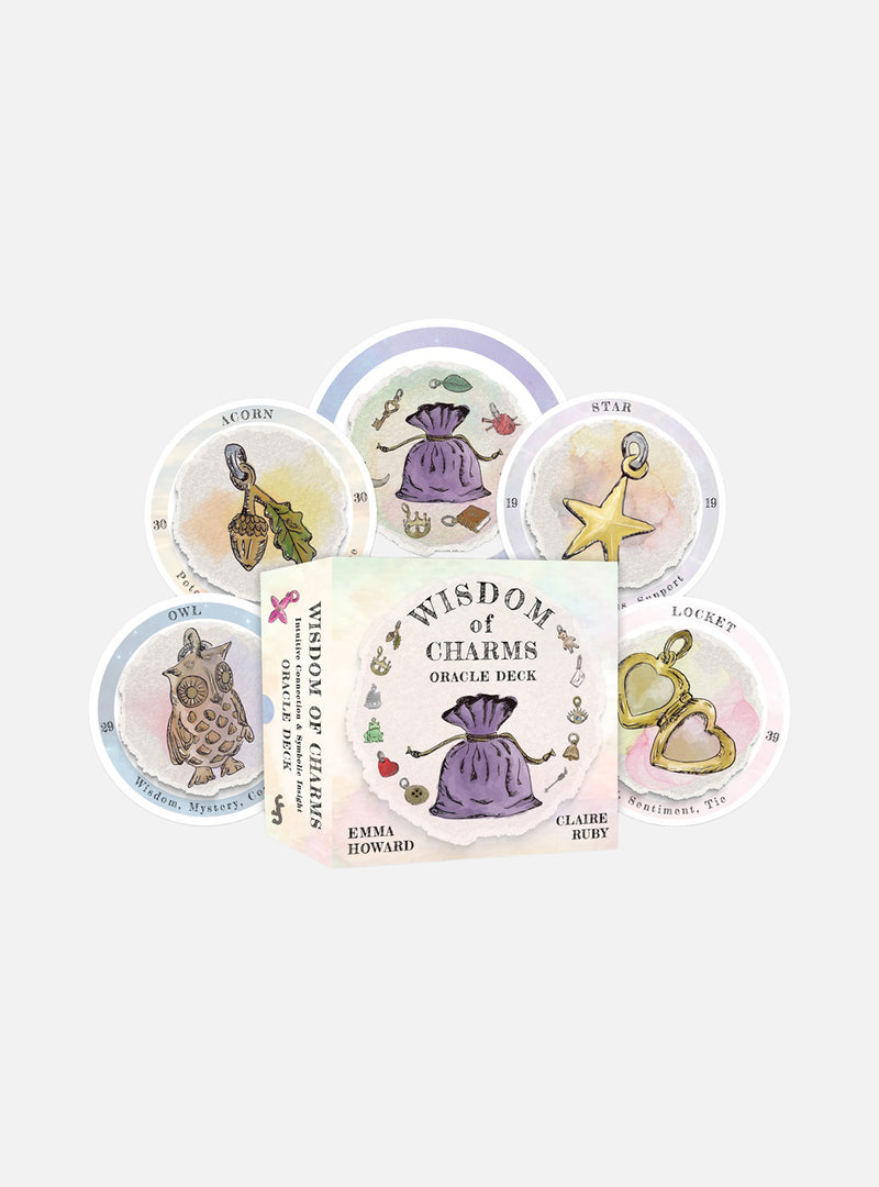 Wisdom of Charms Oracle Deck: Intuitive Connection and Symbolic Insight (66 Full-Color Cards and 164-Page Full-Color Guidebook)