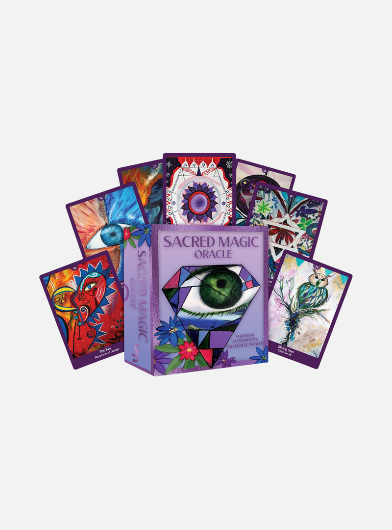 Sacred Magic Oracle Deck: A Witch’s Oracle Deck (51 Full-Color Cards and 125-Page Full-Color Guidebook)