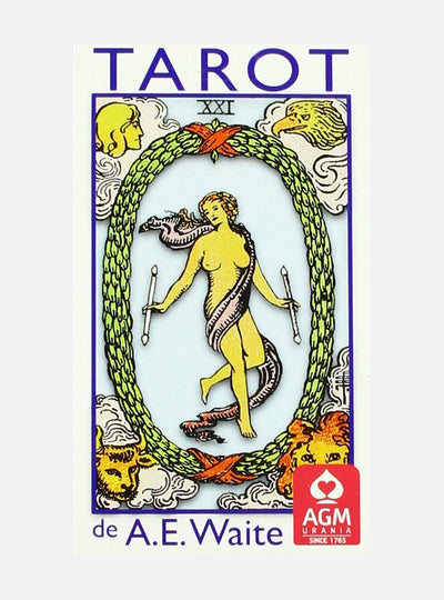 A.E. Waite Tarot Standard Blue Edition PT