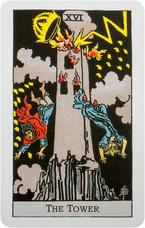 A.E. Waite Tarot Pocket Blue Edition