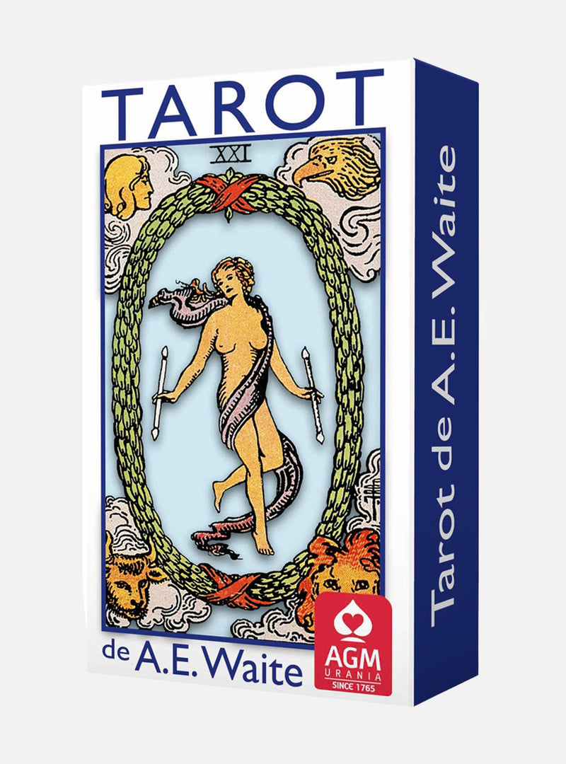 A.E. Waite Tarot Pocket Blue Edition PT