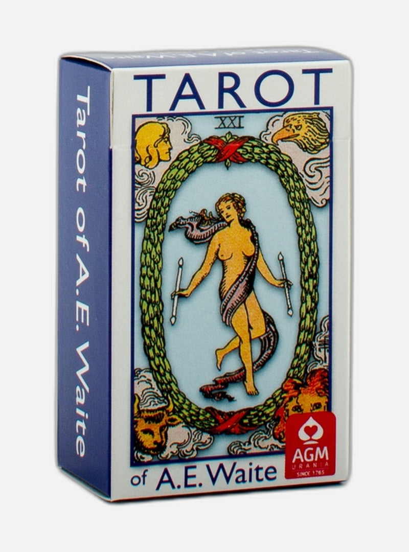 A.E. Waite Tarot Mini Blue Edition