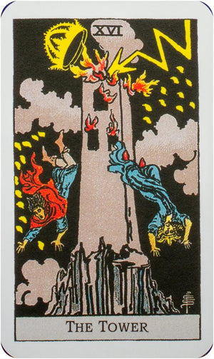 A.E. Waite Tarot Mini Blue Edition