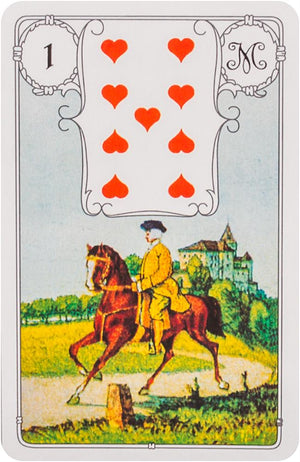 Lenormand Blue Owl Silver Edt