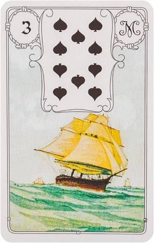 Lenormand Blue Owl Silver Edt