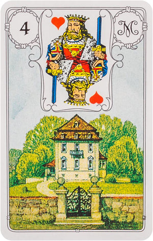 Lenormand Blue Owl Silver Edt