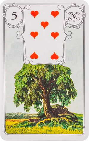 Lenormand Blue Owl Silver Edt