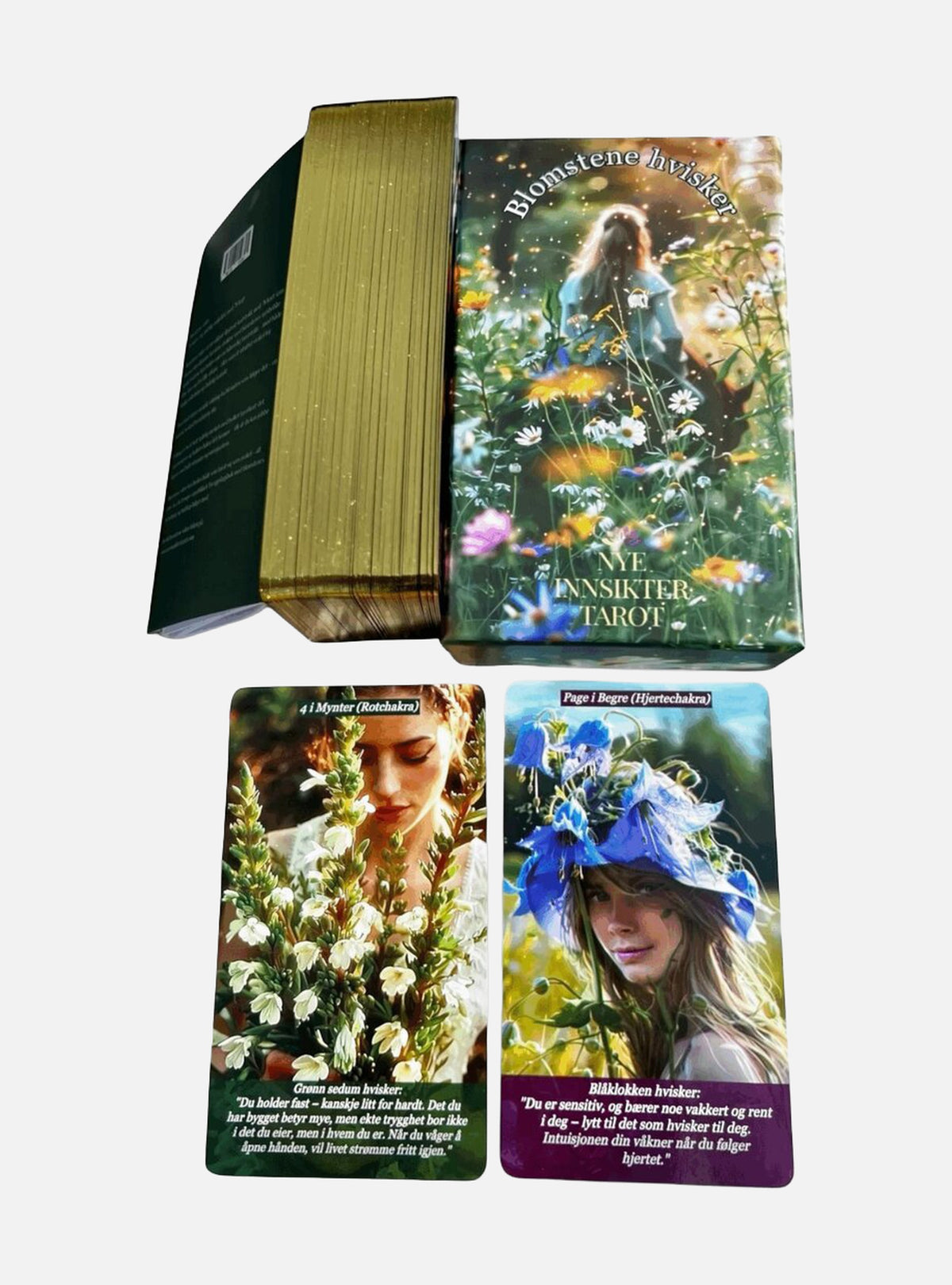 Blomstene hvisker - Norsk Tarot- og Orakelkortlek