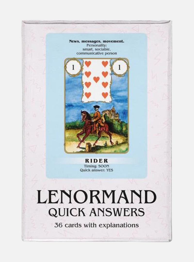 Lenormand: Quick Answers