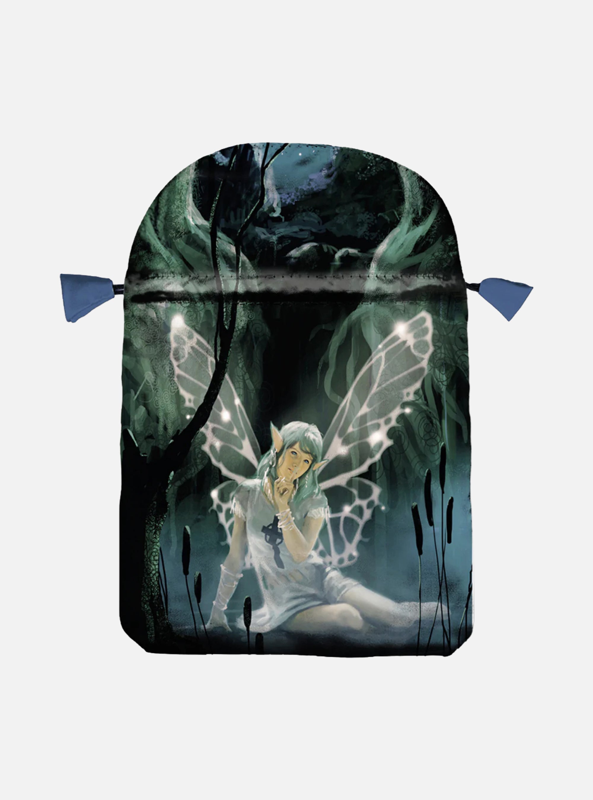 Printed satin 'Fairy'