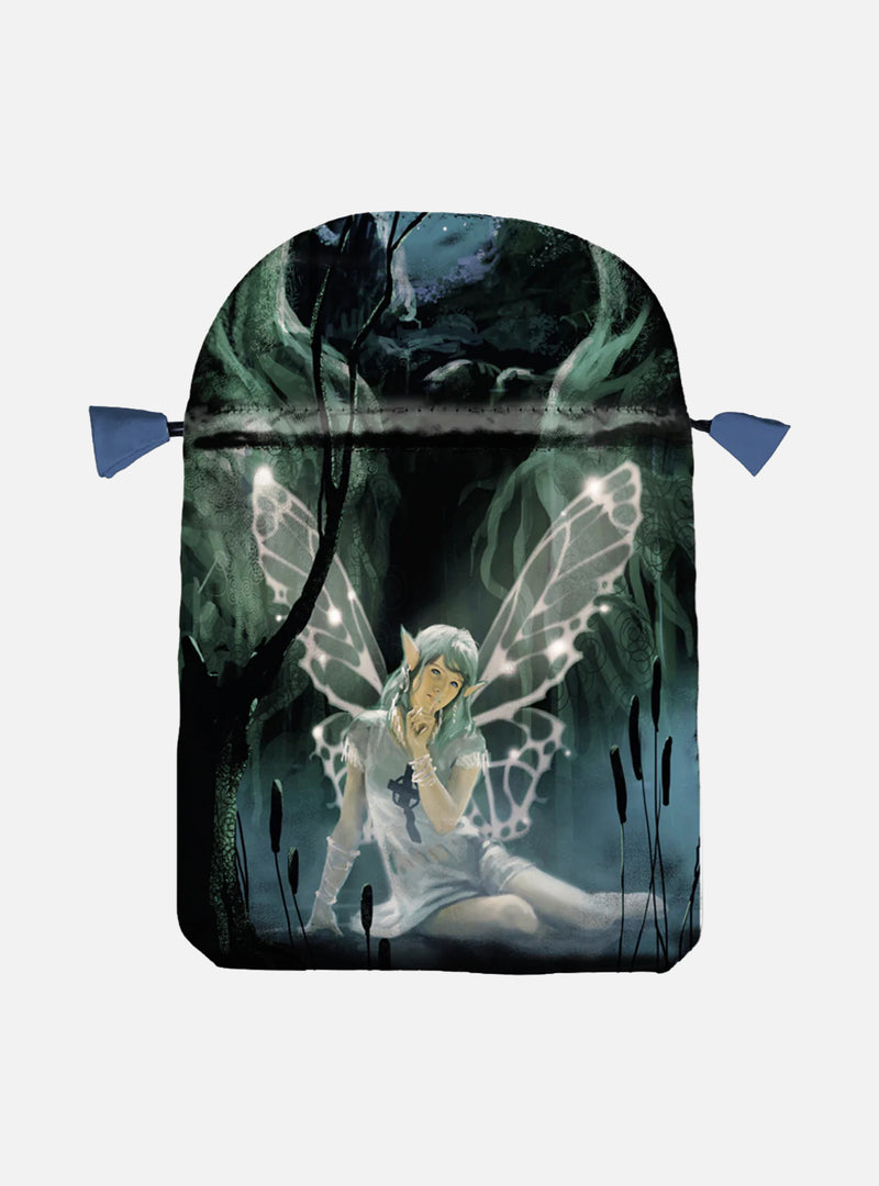 Printed satin 'Fairy'