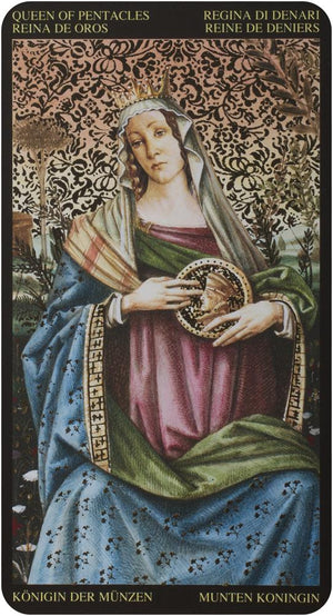 Golden tarot of botticelli