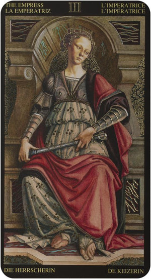 Golden tarot of botticelli