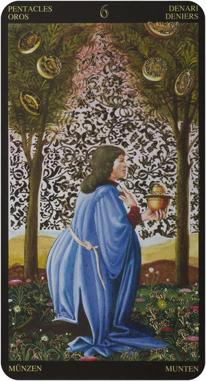 Golden tarot of botticelli