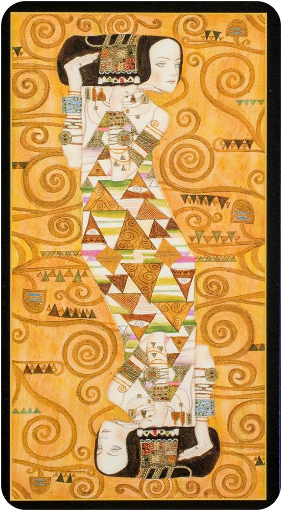 Golden tarot of klimt